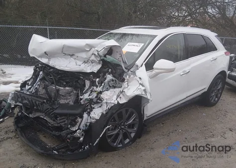 2019 Cadillac Xt5 Luxury z USA, uszkodzony, nr VIN 1GYKNDRS9KZ263716